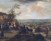 John Wootton The Duke of Marlborough at the Battle of Oudenaarde oil painting picture wholesale